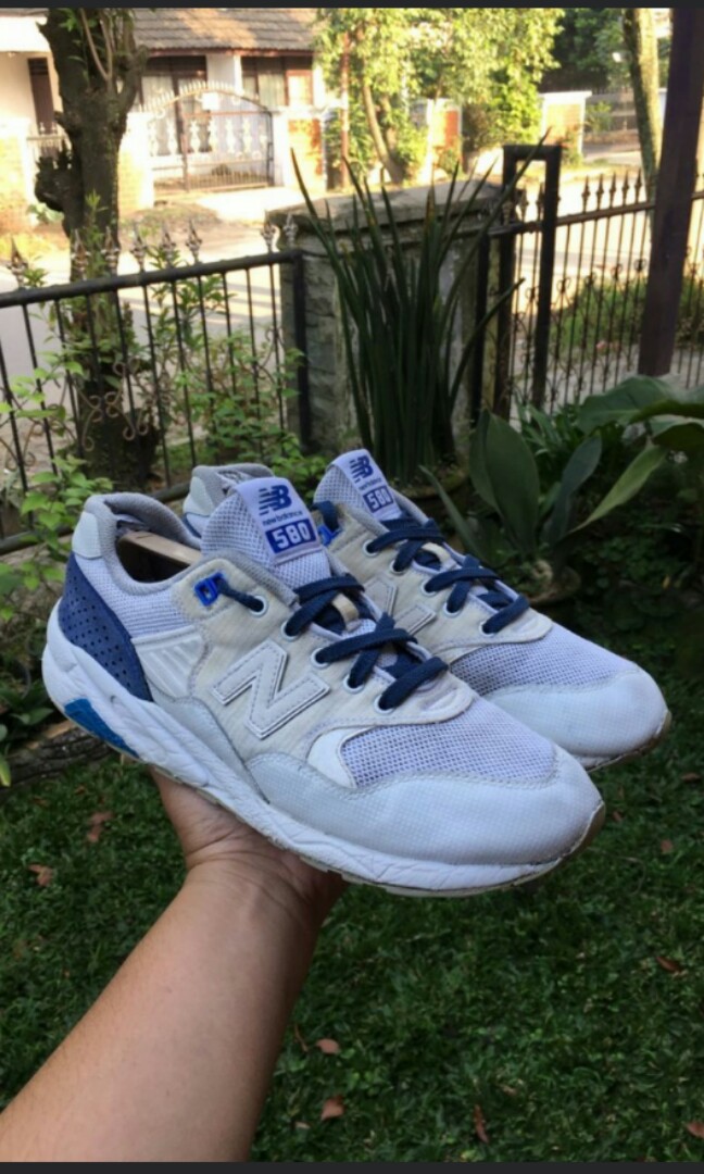 New balance 580 new arrivals white blue