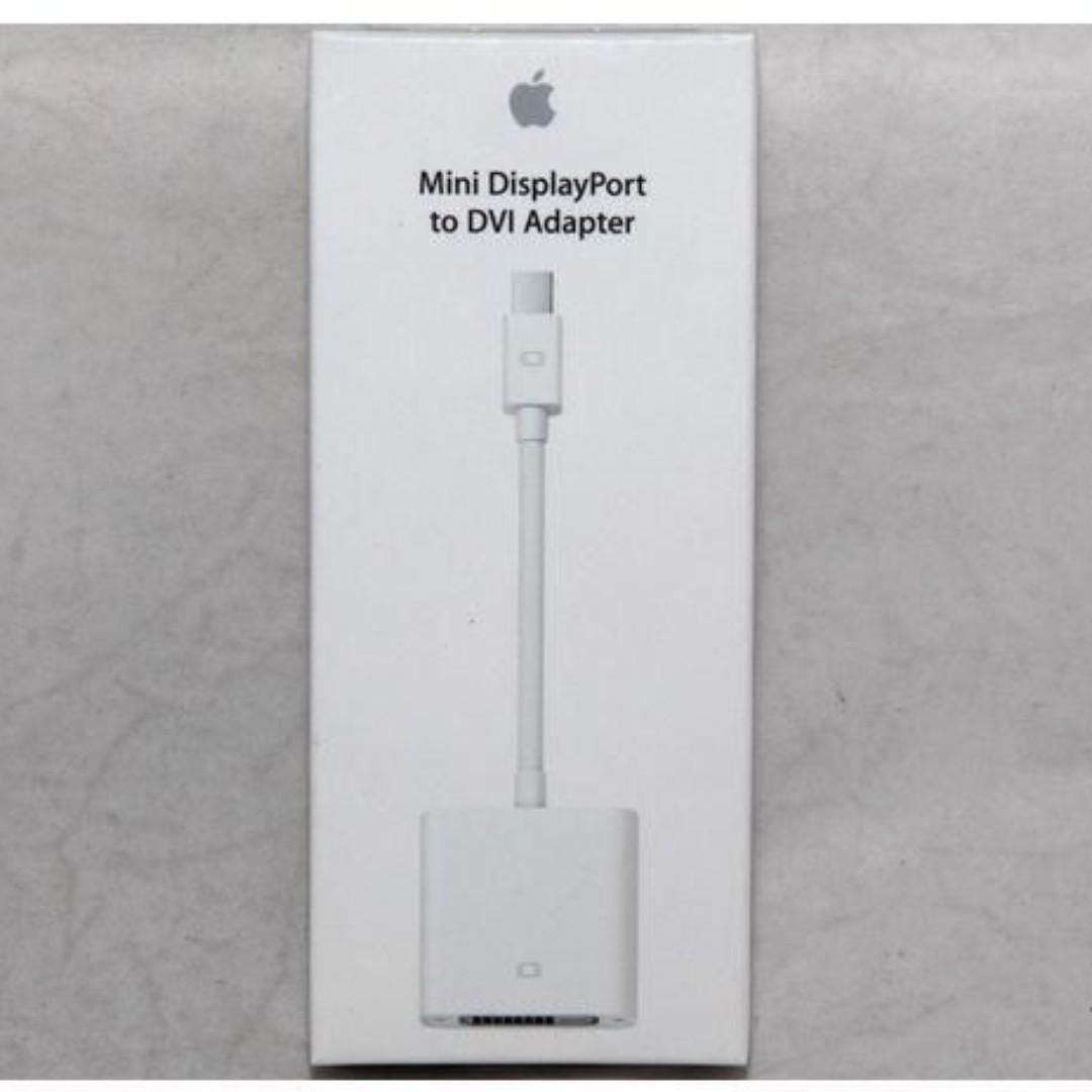 Original Apple Mini Displayport To Dvi Adapter Electronics Computer Parts Accessories On Carousell