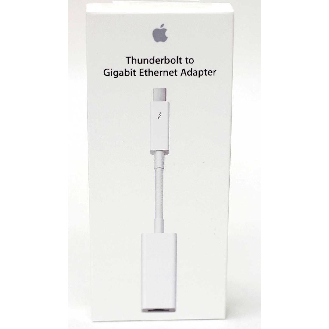 Original Apple Thunderbolt To Gigabit Ethernet Adapter Electronics Computer Parts Accessories On Carousell