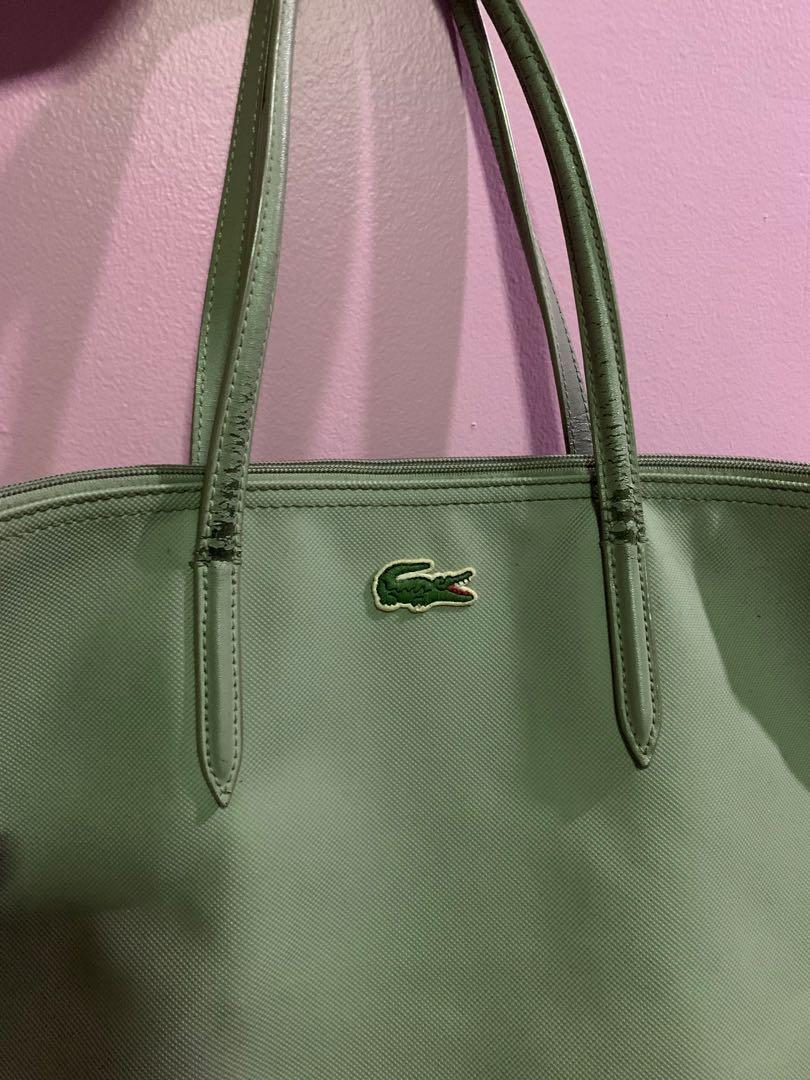 Original Lacoste tote bag, Luxury, Bags & Wallets on Carousell