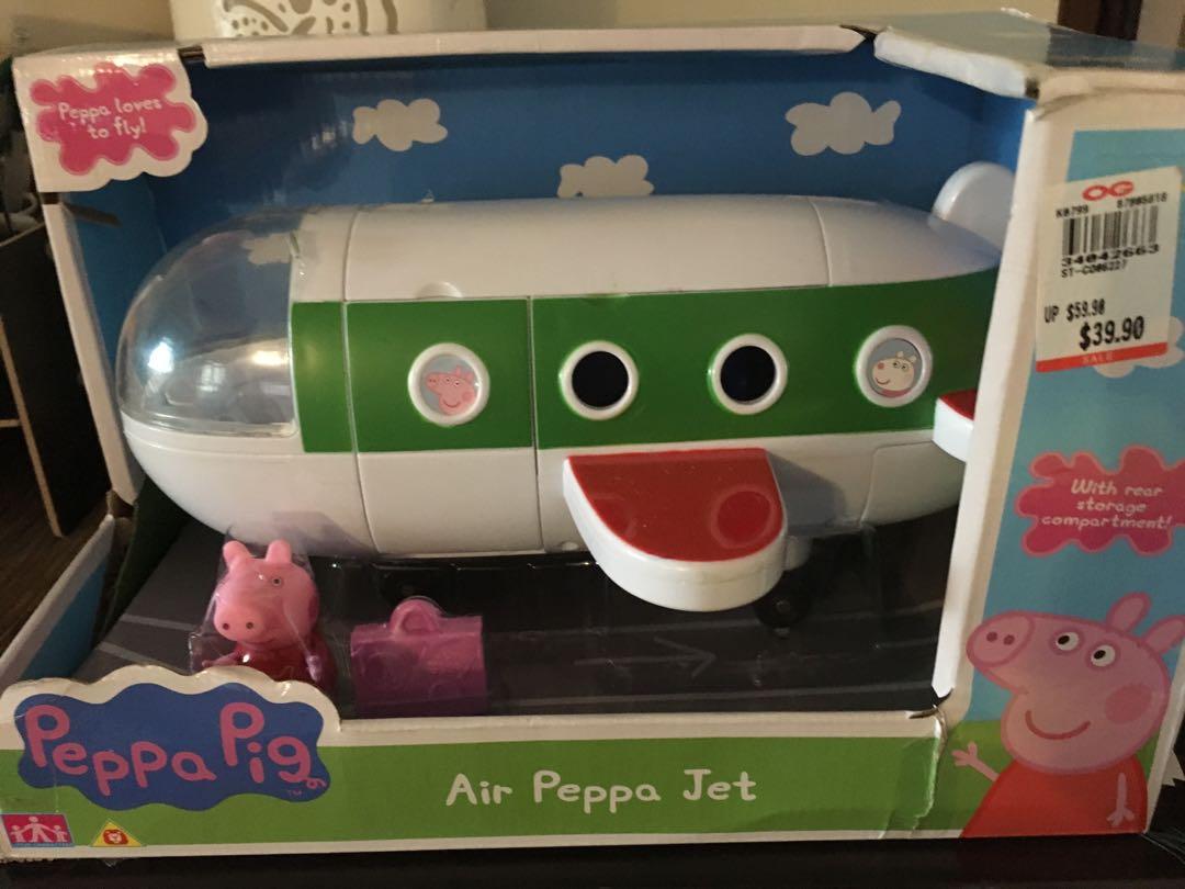 peppa pig aeroplane toy