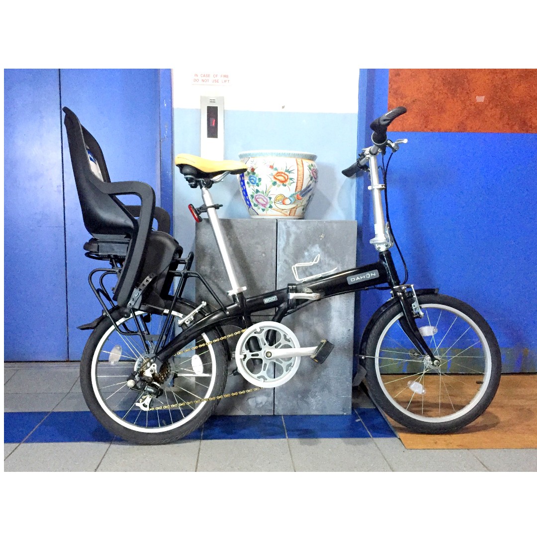 Polisport Groovy Child Seat rack mount bike not included