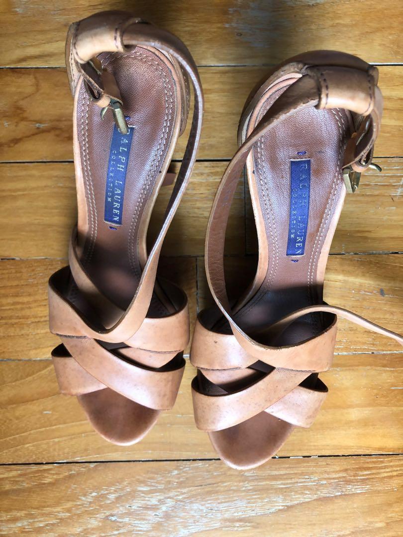 Ralph lauren best sale tan heels