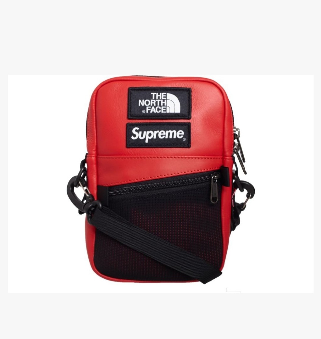 north face x supreme sling bag