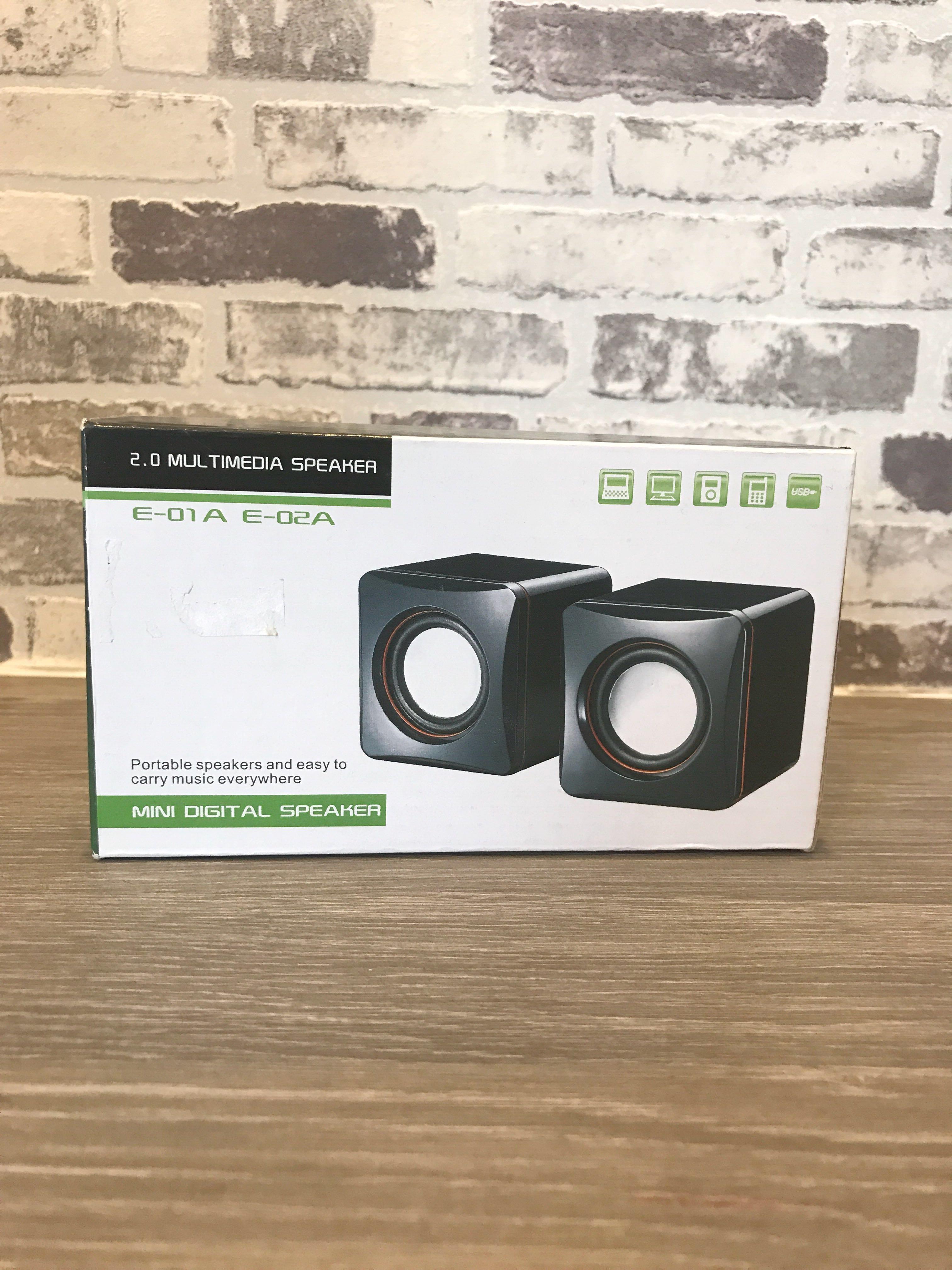 mini digital speaker 2.0 multimedia