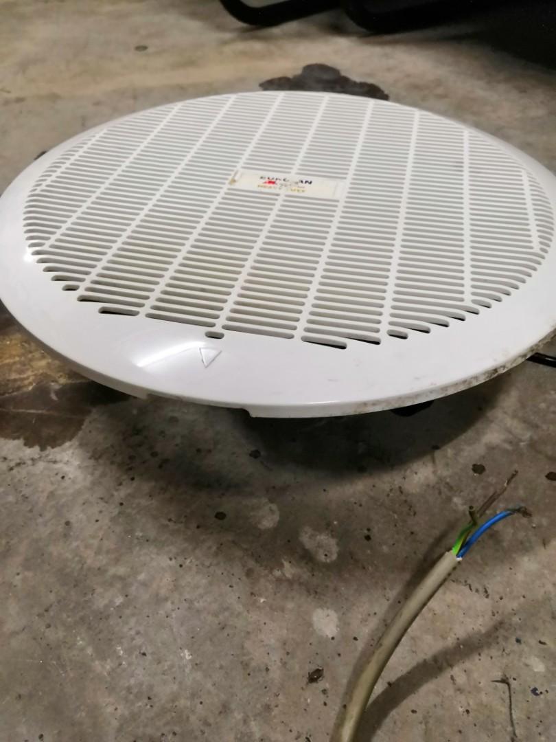 Round ceiling exhaust fan, Furniture & Home Living, Lighting & Fans