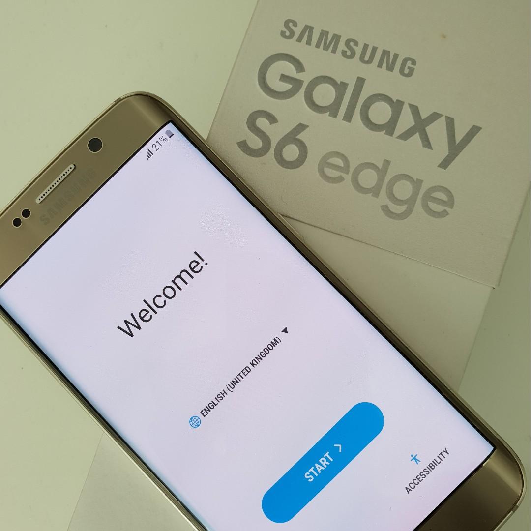 Samsung Galaxy S6 Edge 64gb Gold Colour Mobile Phones Tablets Android Phones Samsung On Carousell