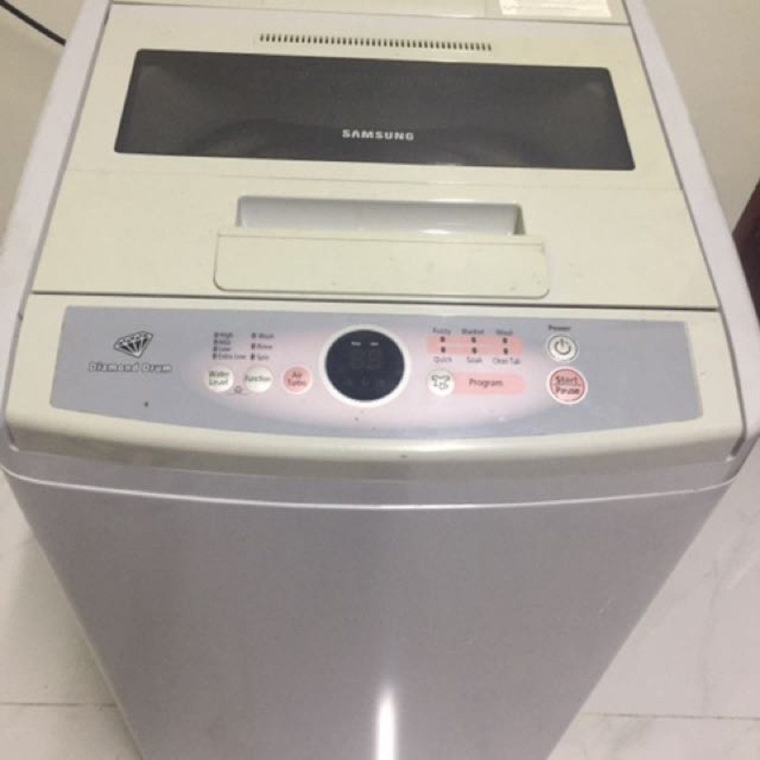 Samsung Washing Machine Washer 7kg Diamond Drum, TV & Home Appliances