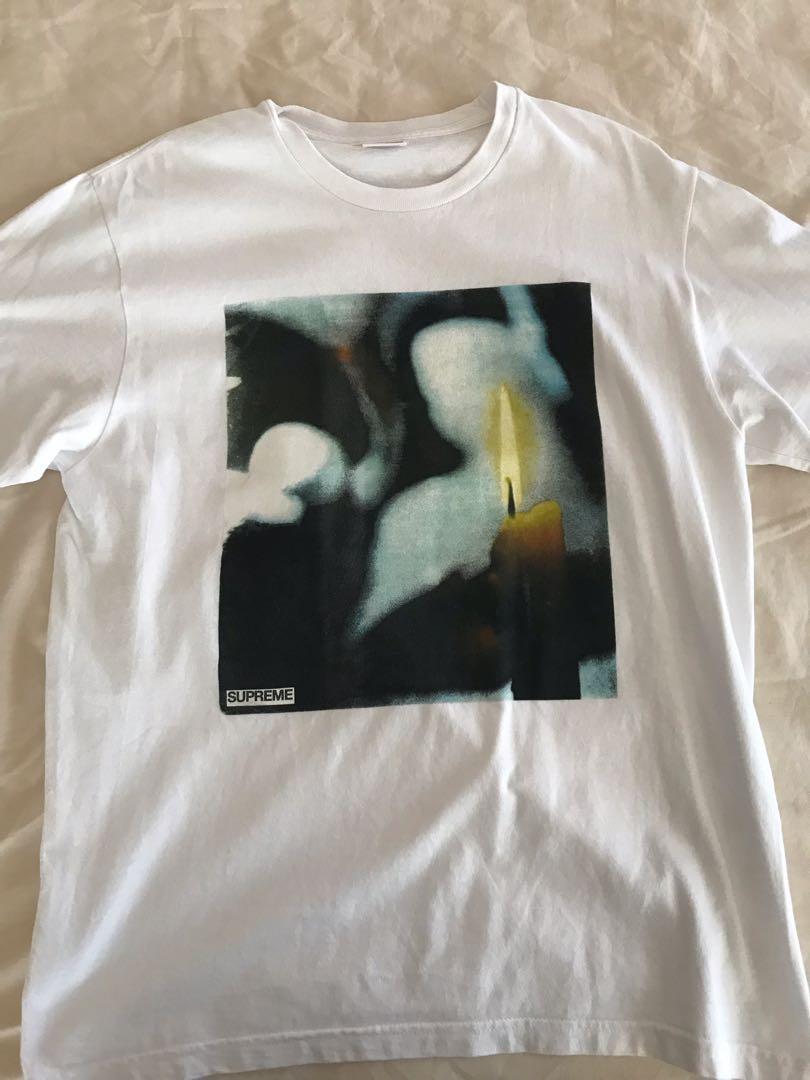 Supreme FW17 Candle Tee Men s Fashion Tops Sets Tshirts