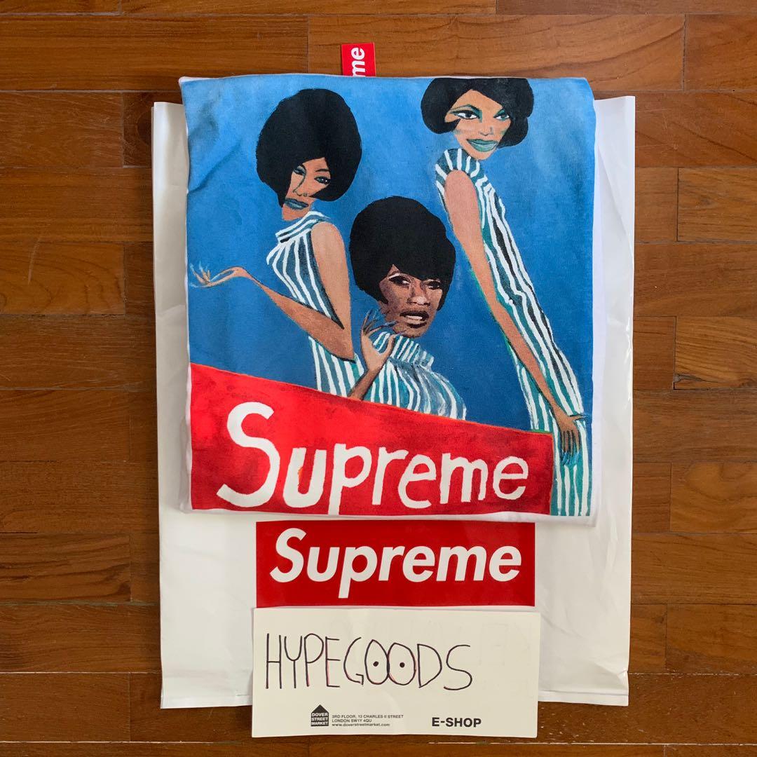 Supreme group outlet tee black