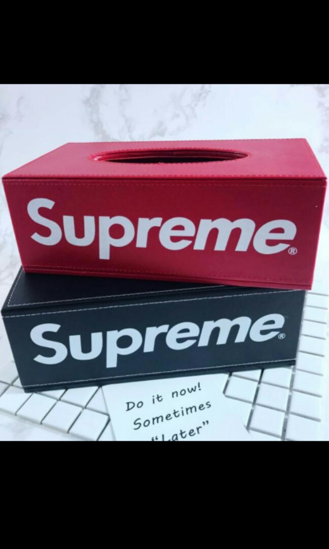 supreme tissue box