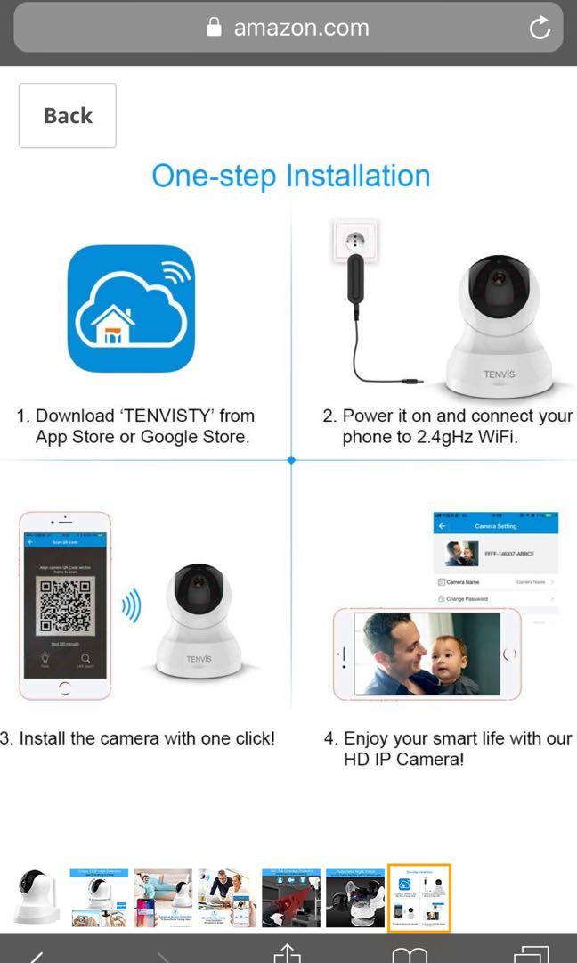 Tenvisty sales camera app