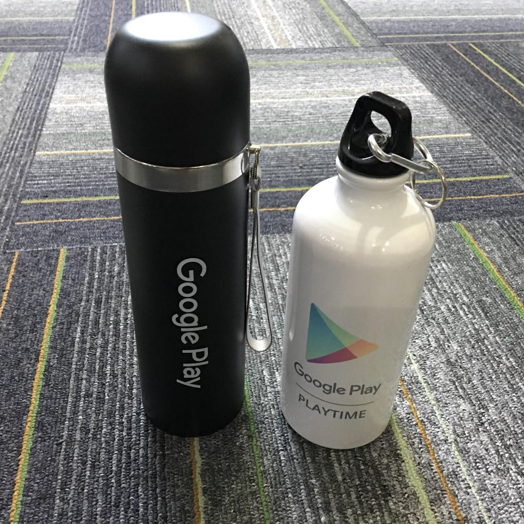 google thermos flask google water bottle