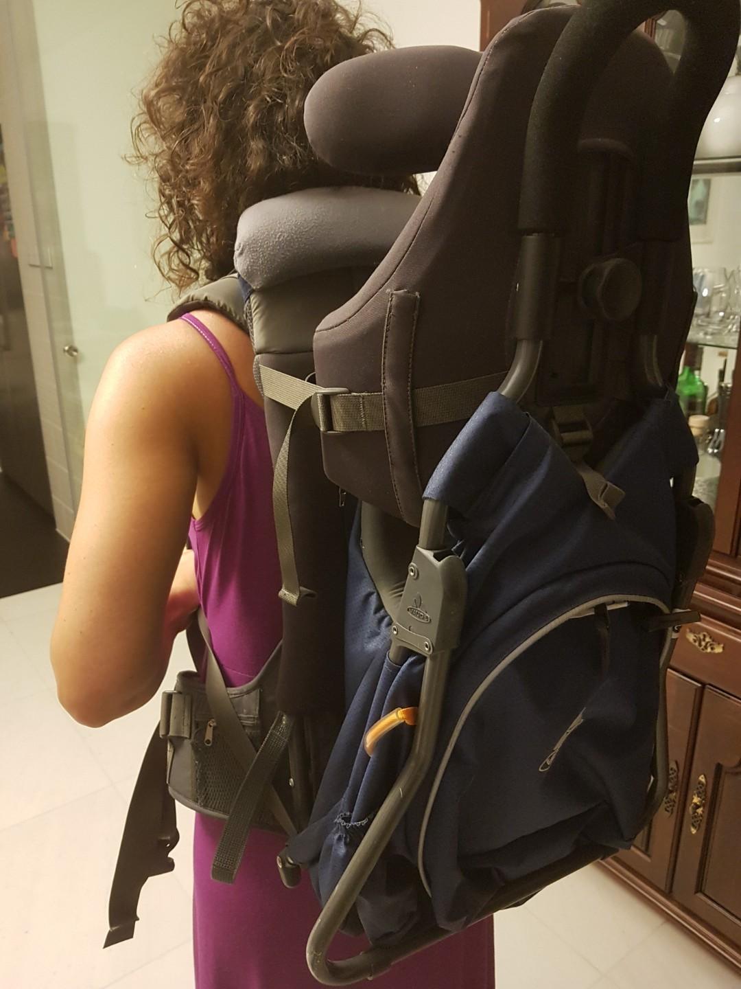 vaude butterfly comfort child carrier