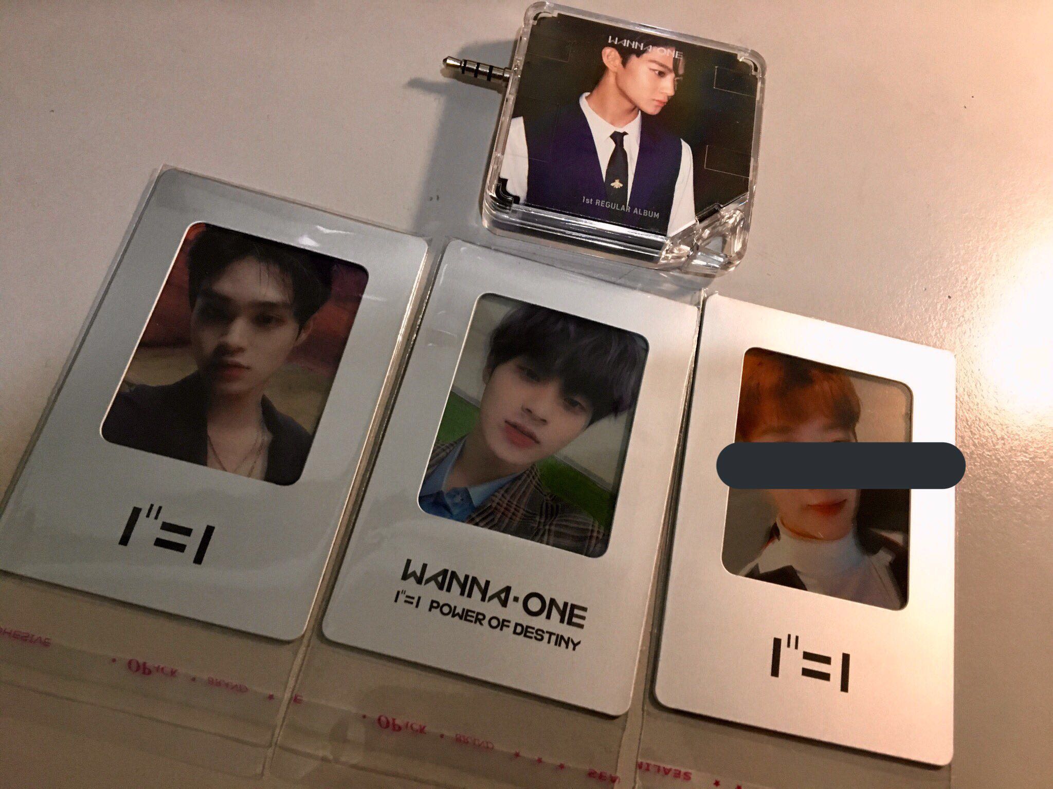 Wtt Wanna One Power Of Destiny Photo Card Kihno Photo Entertainment