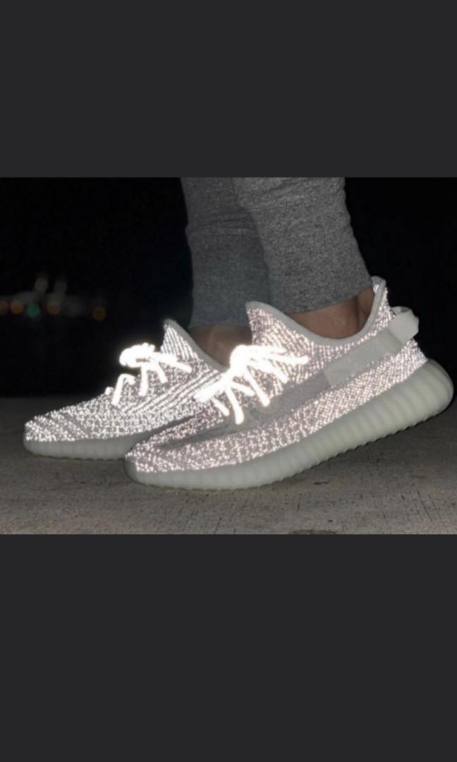 reflective 3m yeezy