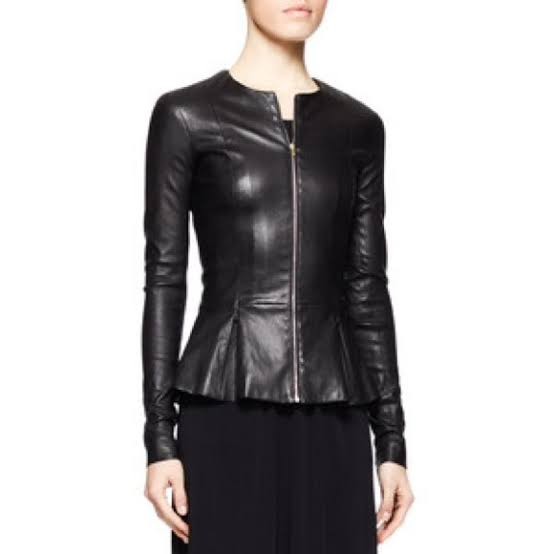 black leather jacket zara woman