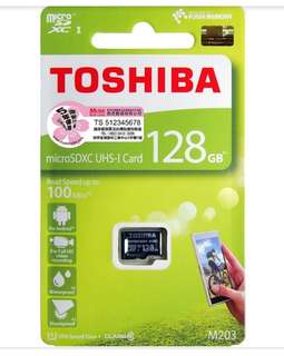 Toshiba micro SD card 128GB