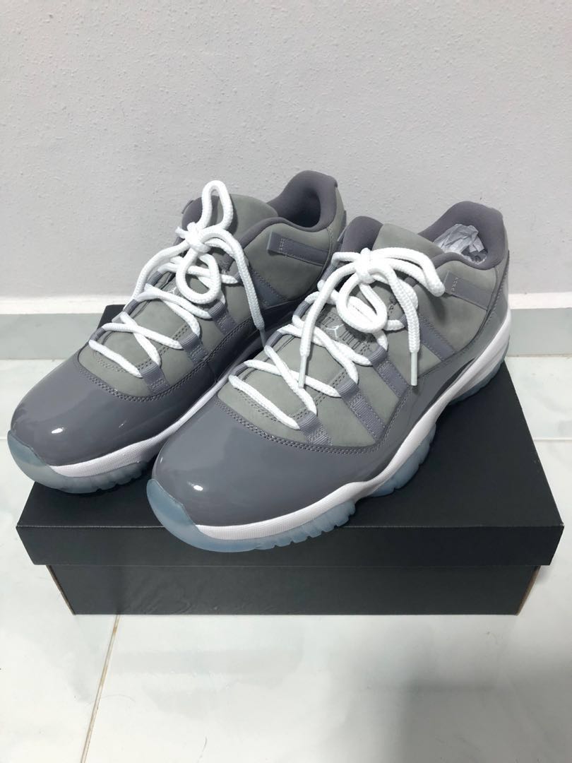 Nike air jordan 11 best sale retro low cool grey