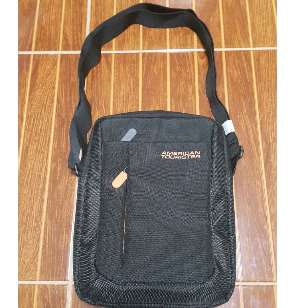 American Tourister Sling Bag Men S Fashion Bags Wallets Sling Bags On Carousell