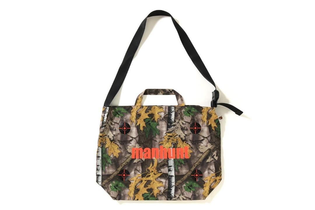 BAPE Forest Camo Shoulder Bag, Men