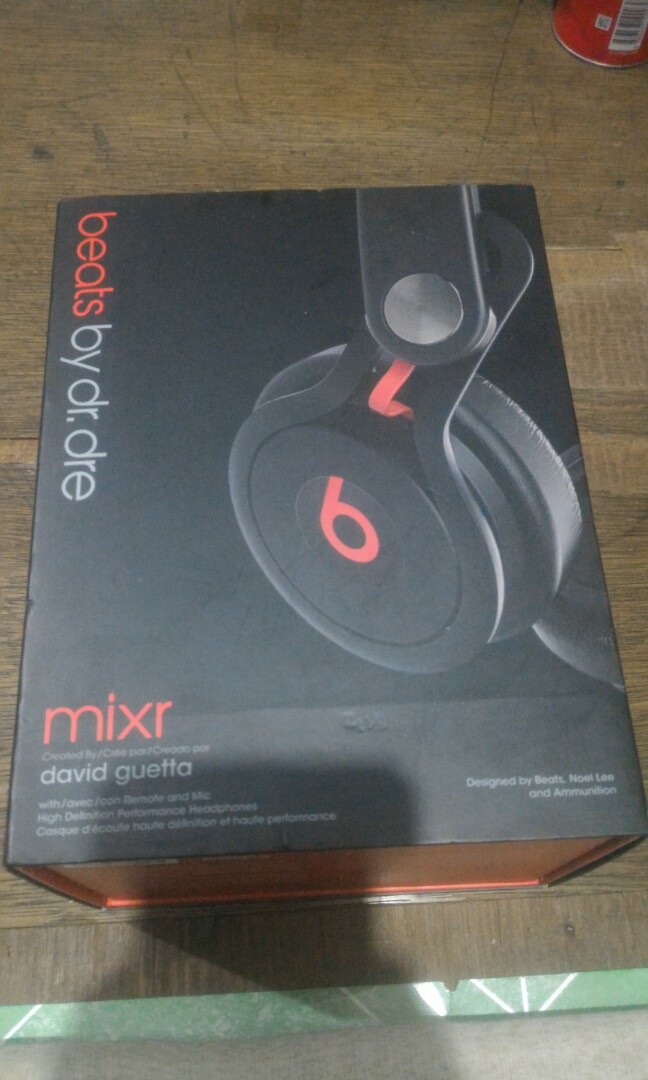 Beats By Dr Dre Limited Edition David Guetta Mixr Electronics Audio On Carousell