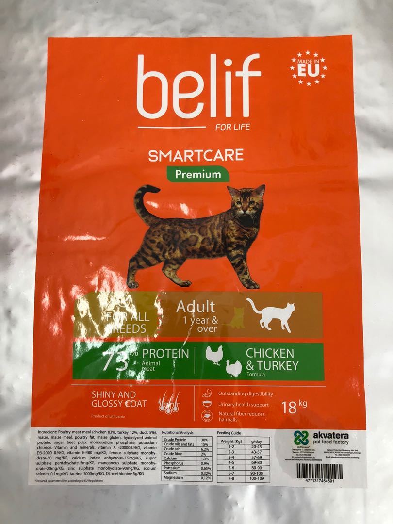 belif cat food