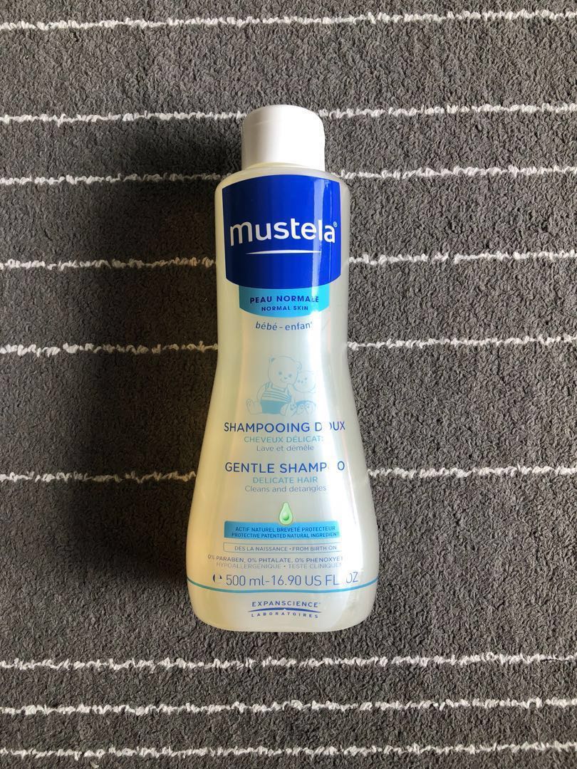 mustela gentle shampoo 500 ml
