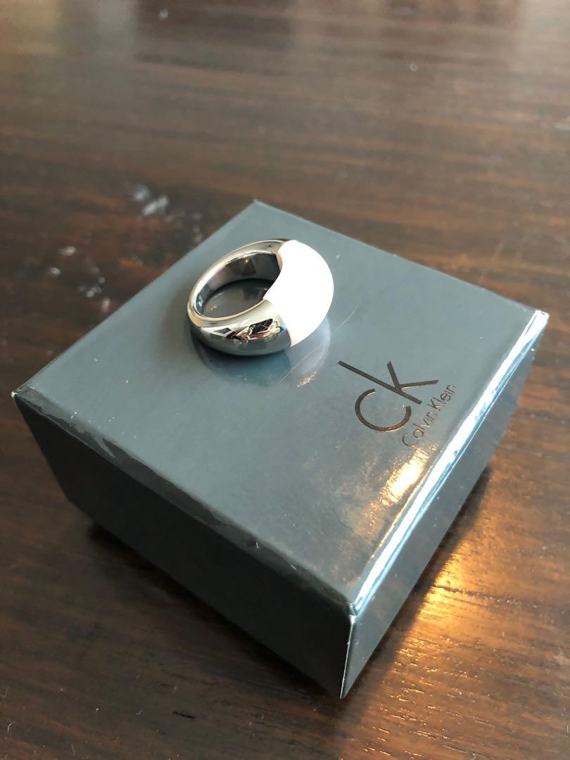 Calvin Klein CK Ellipse Pink Ring