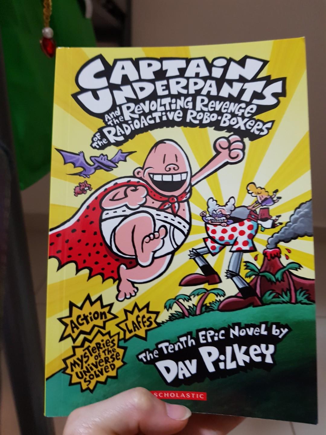 captain underpants book 10