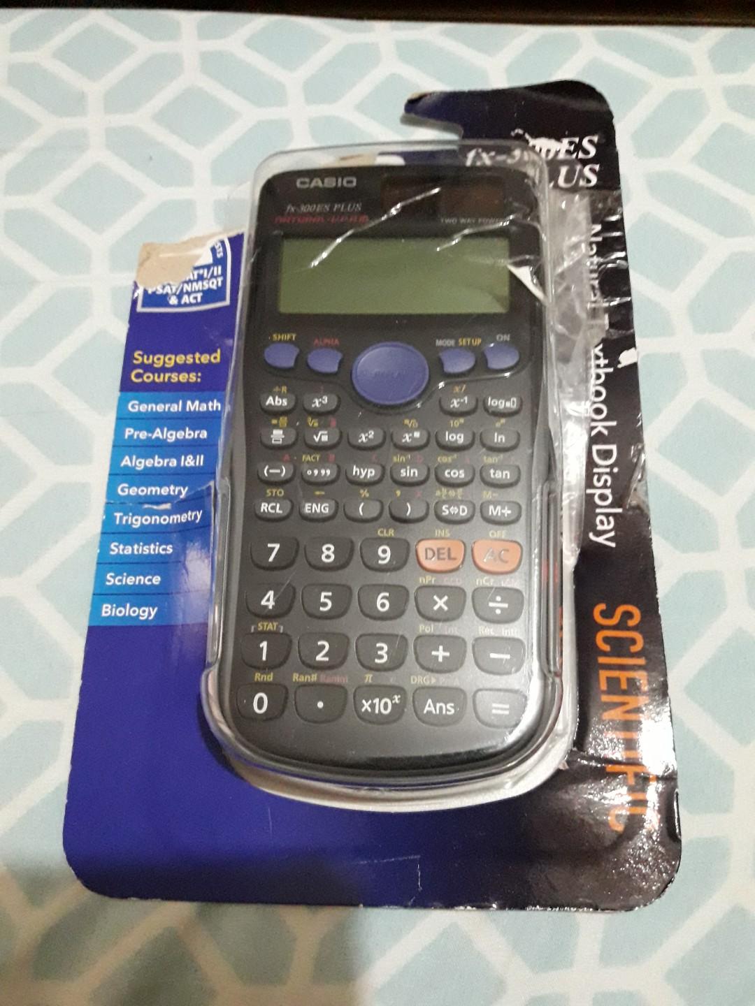 CASIO fx300Es PLUS Scientific Calculator Natural Textbook Display