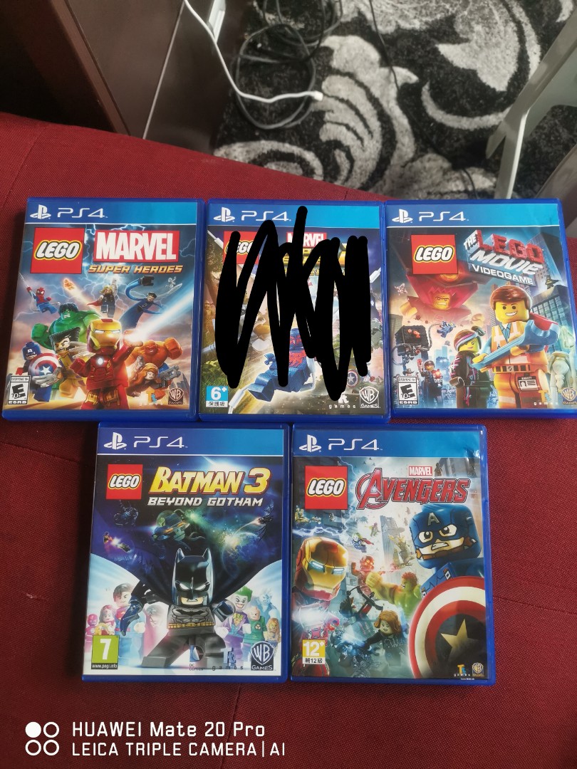 Cheapest Lego Ps4 Games All For 50 Video Gaming Video Games Playstation On Carousell