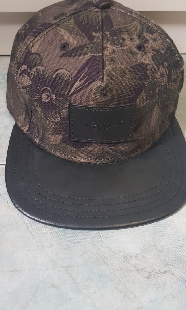 coach snapback hat