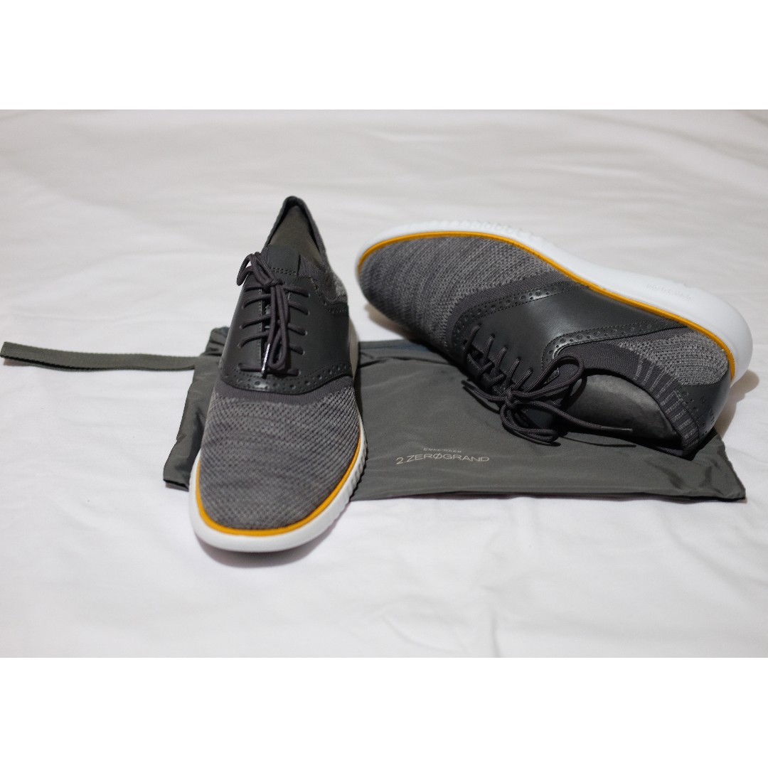 Cole Haan Men S 2 Zerogrand Packable Saddle Knit Oxford Size 8 5 And 9 Men S Fashion Footwear Casual Shoes On Carousell