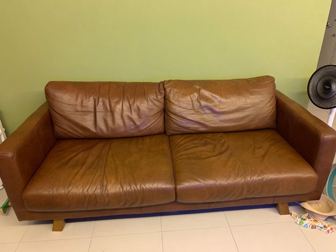 Commune 3 Seater Real Leather Sofa Furniture Sofas On Carou Real Leather Sofa Furniture Sofas