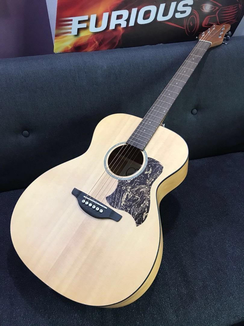 cristofori mga360 n acoustic guitar hobbies toys music media musical instruments on carousell