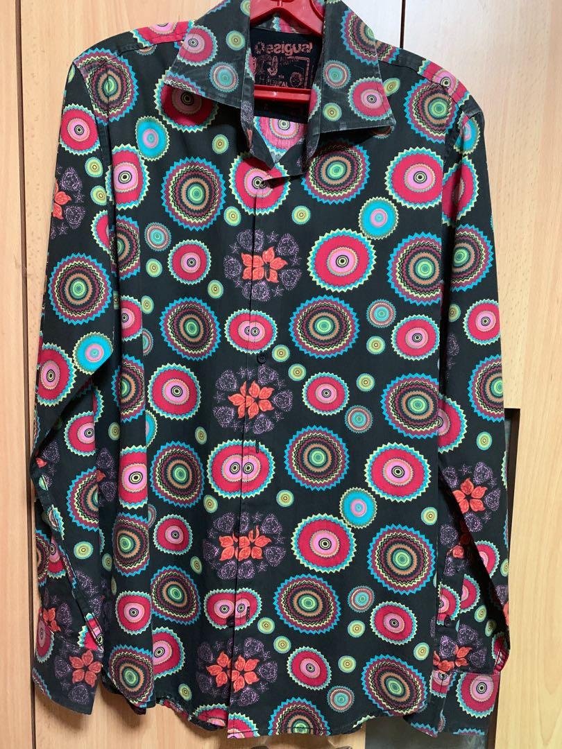 Desigual Men Shirt Size M Men S Fashion Clothes Tops On Carousell
