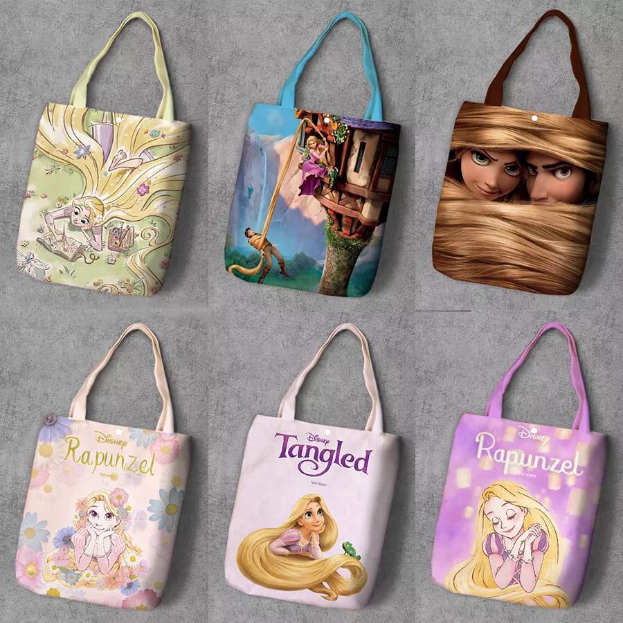 rapunzel tote bag