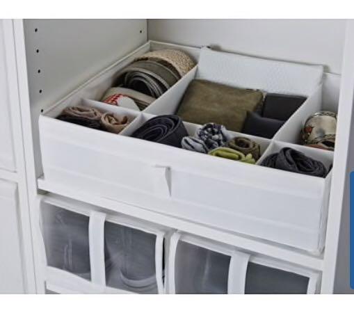 Drawer Organiser Ikea Stubb X 4 Black Furniture Home Decor