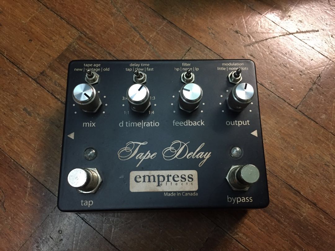 Empress tape delay, Hobbies & Toys, Music & Media, Musical Instruments