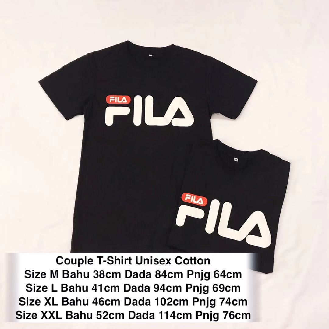 fila couple t shirt