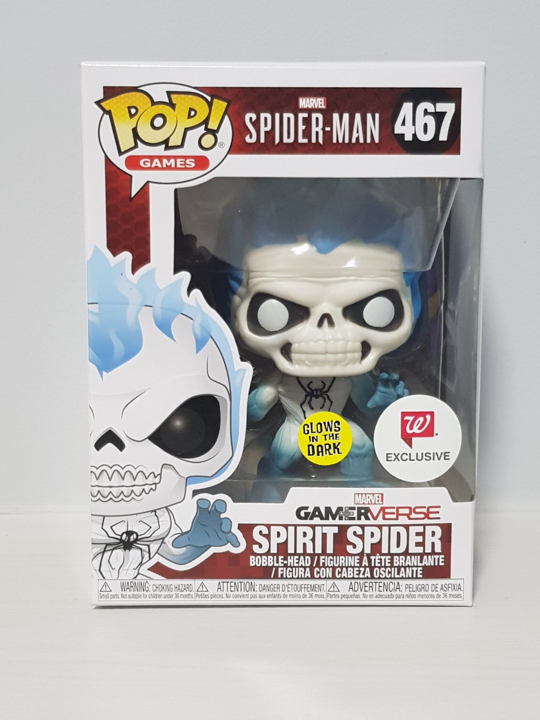 Spirit spider funko pop glow in hot sale the dark