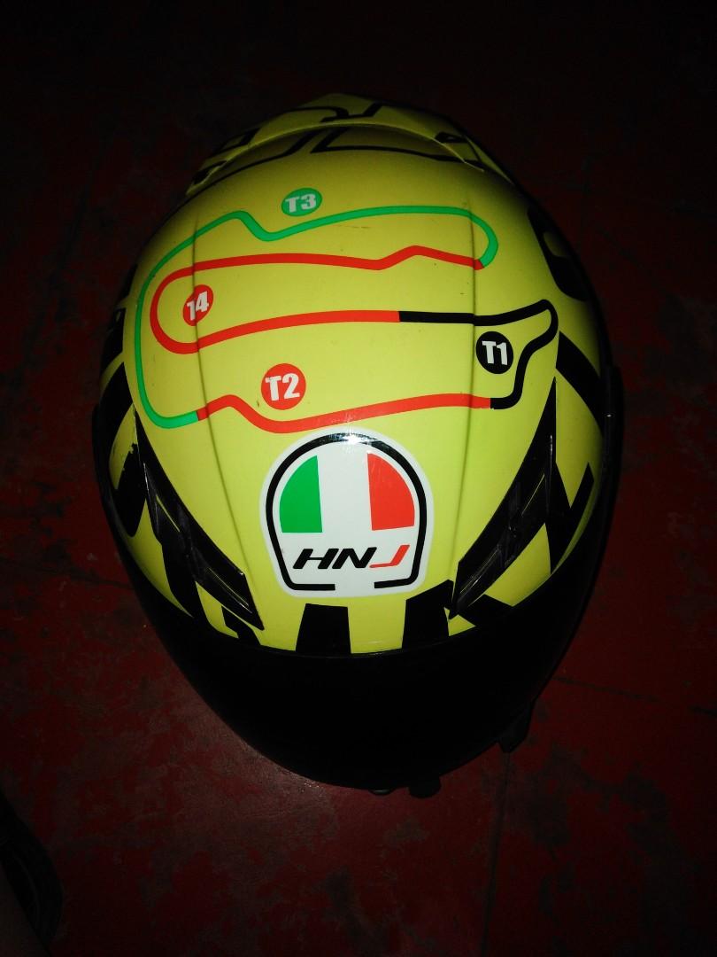 HNJ HELMET agv copy Car Parts Accessories on Carousell