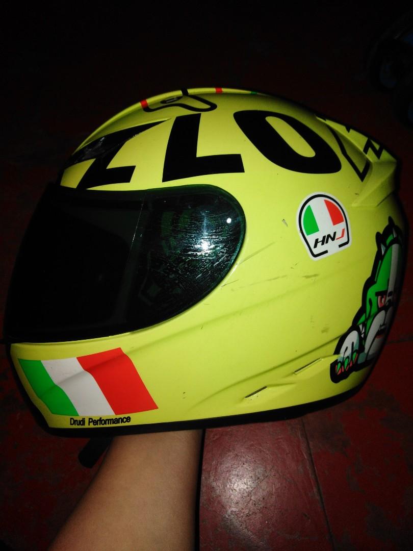 HNJ HELMET agv copy Car Parts Accessories on Carousell