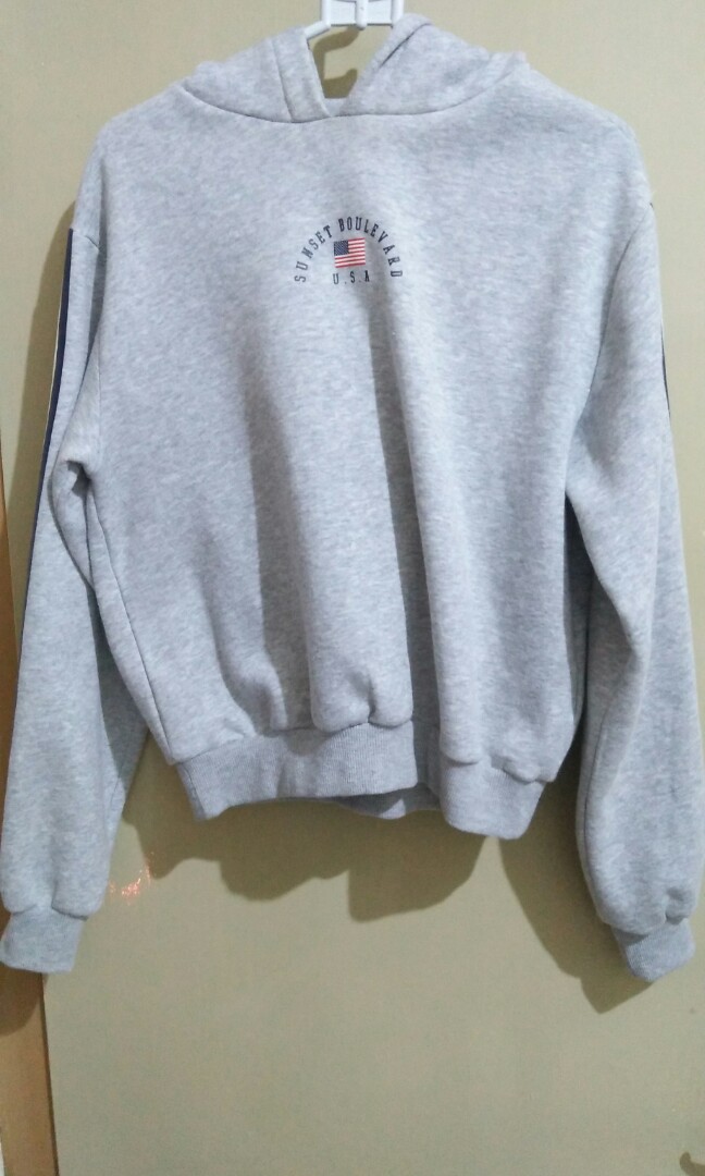 hoodie h&m abu abu