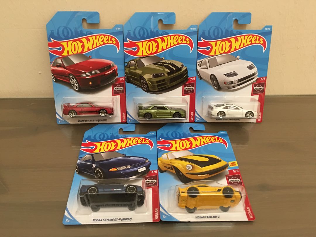 2019 hot wheels nissan series sales
