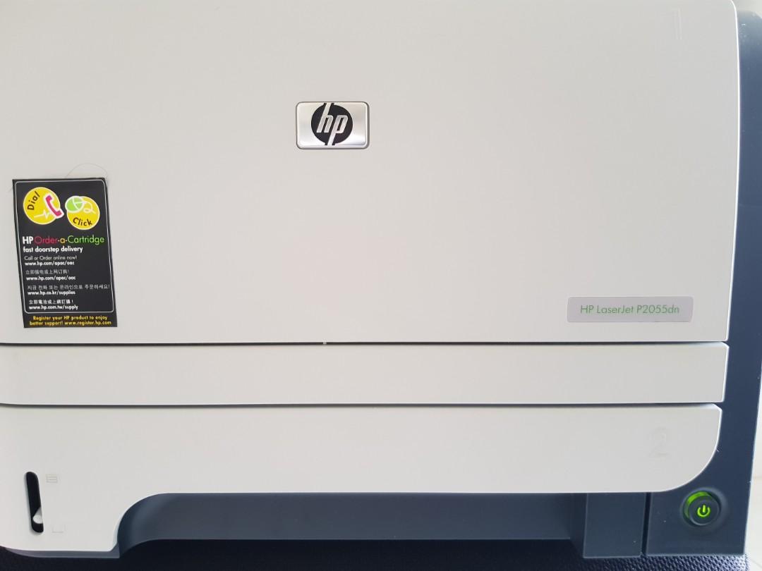 laserjet p2055dn windows 10