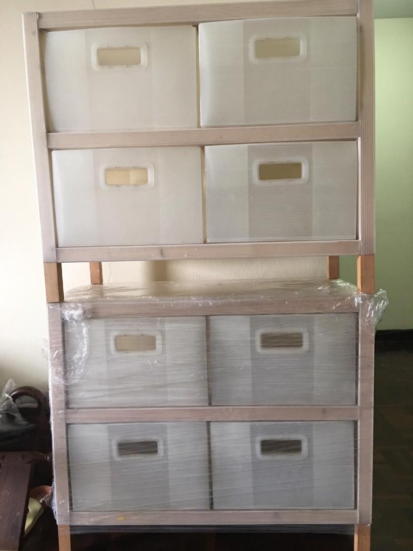 Ikea Corrugated Plastic Board Drawers Furniture Home Living Shelves Cabinets Racks On Carou Ikea Corrugated Plastic Board Drawers, Plastic Drawer Cabinet Ikea