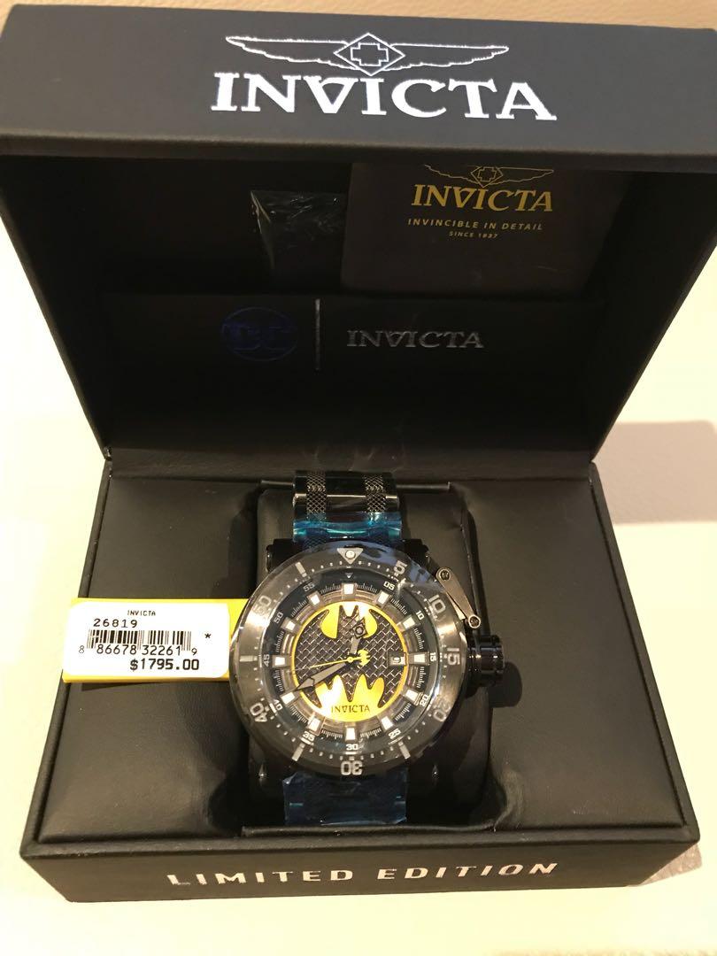 Invicta Batman Watch 26819 2024 www.alhudapk