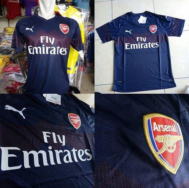 Jersey Arsenal Away Gradeori 2018 2019 Fesyen Pria Pakaian Atasan Di Carousell